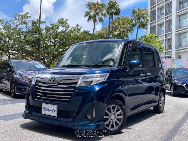 トヨタ ルーミー カスタムG-T レーザーブルークリスタルシャイン メカニックがしっかり整備して御納車。アフターメンテナンスもお任せ下さい。 トヨタ ルーミー