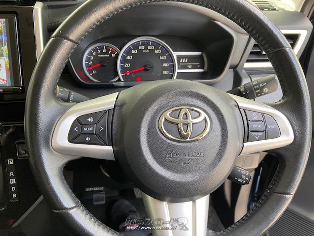 運転中でもオーディオの操作が可能なステアリングスイッチ搭載 トヨタ ルーミー