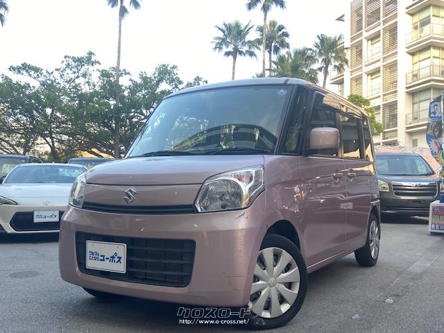 スズキ スペーシア グレード【X】 カラー【イノセントピンクパールM】 メカニックがしっかり整備して御納車。アフターメンテナンスもお任せ下さい。 スズキ スペーシア