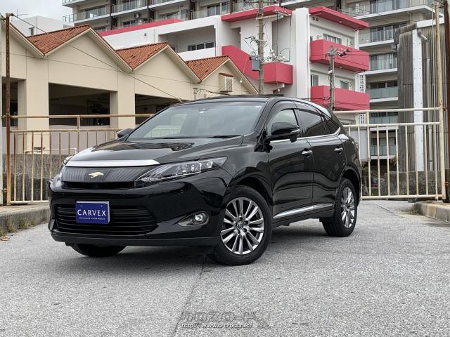 沖縄県内ではブラックのサンルーフ付き車両はこちらのみとなります!お探しになられていた方はお急ぎご連絡ください! トヨタ ハリアー