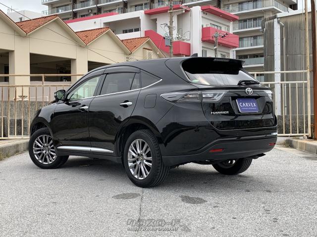 ワンオーナー ディーラー点検記録簿有 パノラマサンルーフ アルパインBIG-X LEDライト ハーフレザー トヨタ ハリアー