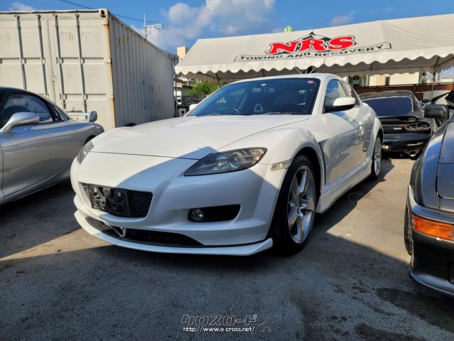 マツダ Rx 8 タイプs 6速 希少サンルーフ付き 06 H18 年式 パール Nrs琉球 走行不明 保証無 沖縄の中古車情報 クロスロード