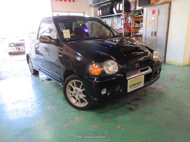 スズキ アルトワークス RS/Z 5速 4WD ターボ!・1999(H11)年式・ブラック・660cc・朝陽自動車・走行不明・保証付・1ヶ月・1千km  | 沖縄の中古車情報 - クロスロード