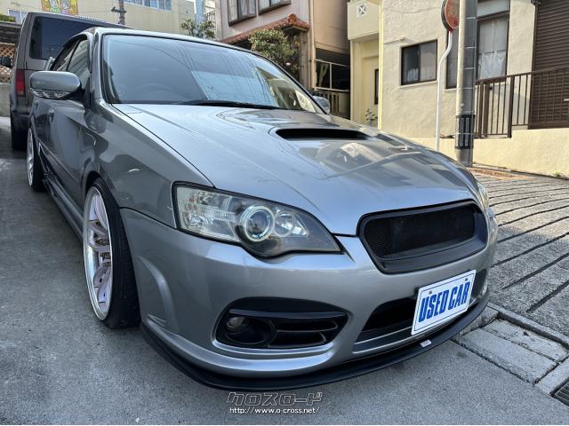 B4 沖縄 スバル レガシィB4 20GTスペックB・2004(H16)年式・ガンメタ