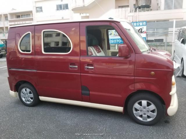 スズキ エブリイワゴン JPターボ 車検タップリ!可愛くオリジナル塗装