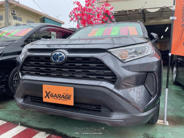 新車1万キロ使用！車庫保管　トヨタ　RAV4 純正OP ハイグロス　4本セット トヨタ RAV4 2019年モデル HYBRID X 4WDの価格・性能・装備