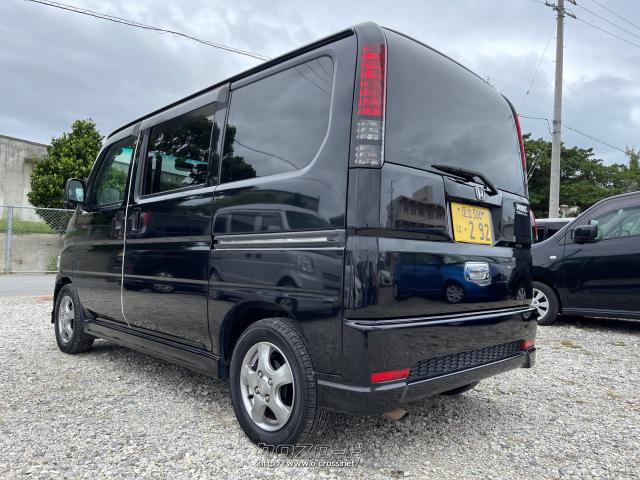 ホンダ バモス ターボ☆本土仕入れ車両☆・2009(H21)年式・黒・660cc