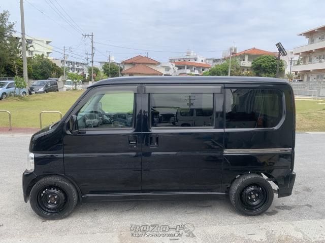 ホンダ バモス Lターボ ☆本土仕入れ車両☆4AT☆ブラックスモーク後期