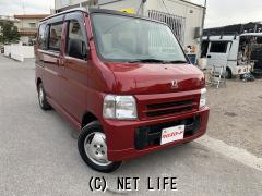 ホンダ バモス 4WD☆5MT☆本土仕入れ車両☆タイミングベルト交換済☆ルーフブラック・2002(H14)年式・ルビーレッドII・660cc・くるま屋  TEE・10.9万km・保証付・1ヶ月・1千km | 沖縄の中古車情報 - クロスロード