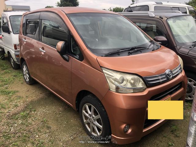 ダイハツ ムーヴ カスタム X 2ヶ年車検付き! ☆月々￥6800で乗れますよ♪・2011(H23)年式・オレンジ・660cc・株式会社  巧解体・10.3万km・保証無 | 沖縄の中古車情報 - クロスロード