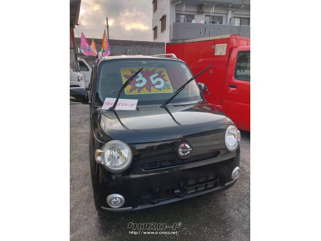 ダイハツ ミラココア ココアプラスx 10 H22 年式 黒 660cc 098market ゼロキューハチ マーケット 11万km 保証付 1ヶ月 距離無制限 沖縄の中古車情報 クロスロード