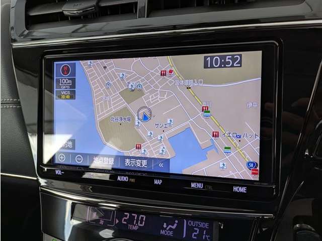 トヨタ純正 8インチカーナビ NSZA-X64T トヨタ純正 8インチ SDナビ NSZA-X64T 高精細液晶 - メルカリ