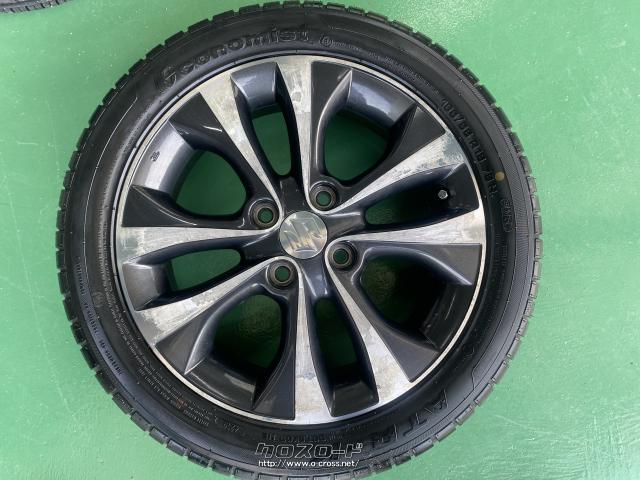 ホイール・タイヤ・15インチ スズキ純正 アルミタイヤ・ご成約・川武  