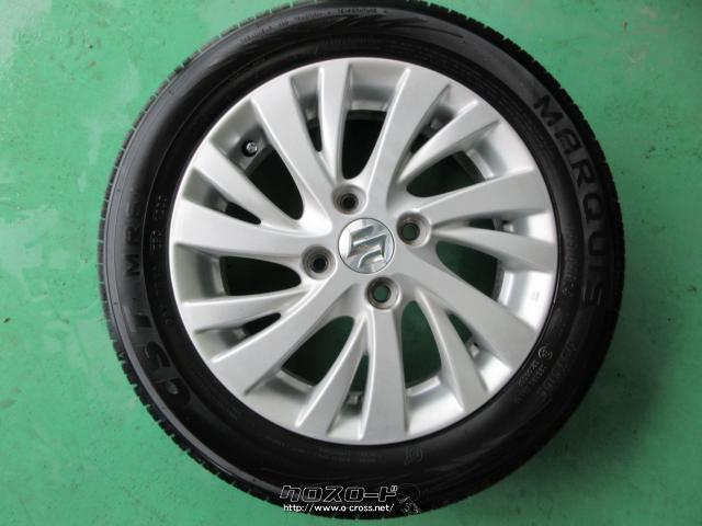 ホイール・タイヤ・14インチ スズキ純正 155/65R14(MARQUIS)・2.5万円・川武自動車・○スズキ純正○155/65R14(MARQUIS)○14-4.5J○OFF45  | 沖縄のカー用品・車パーツ情報 - クロスロード