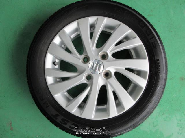 ホイール・タイヤ・14インチ スズキ純正 155/65R14(MARQUIS)・2.5万円・川武自動車・○スズキ純正○155/65R14 (MARQUIS)○14-4.5J○OFF45 | 沖縄のカー用品・車パーツ情報 - クロスロード