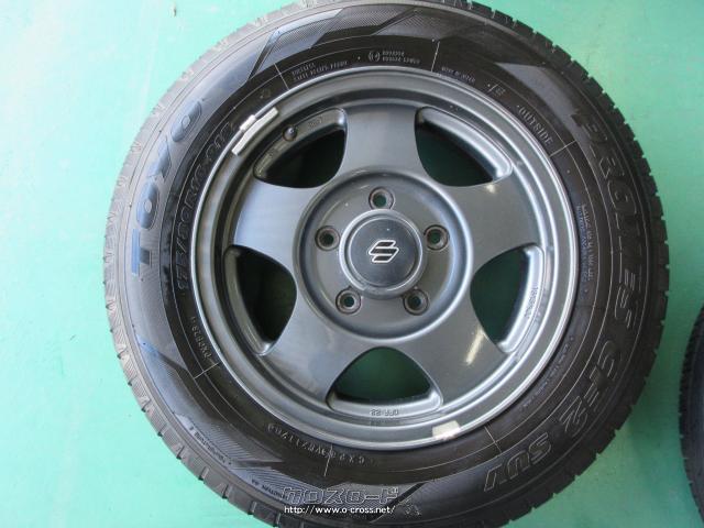 スズキ　純正アルミホイール　4本セット 175/60R16 直接引き取り希望 ホイール・タイヤ・16インチ スズキ純正 175/80R16 4本セット