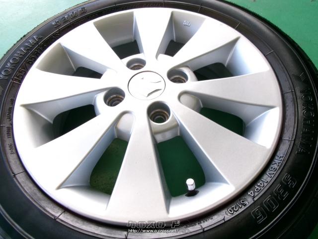 ホイール・タイヤ・14インチ スズキ純正 155/65R14 ヨコハマ・ご成約・川武自動車・○スズキ純正○155/65R4(ヨコハマ) | 沖縄のカー用品・車パーツ情報  - クロスロード