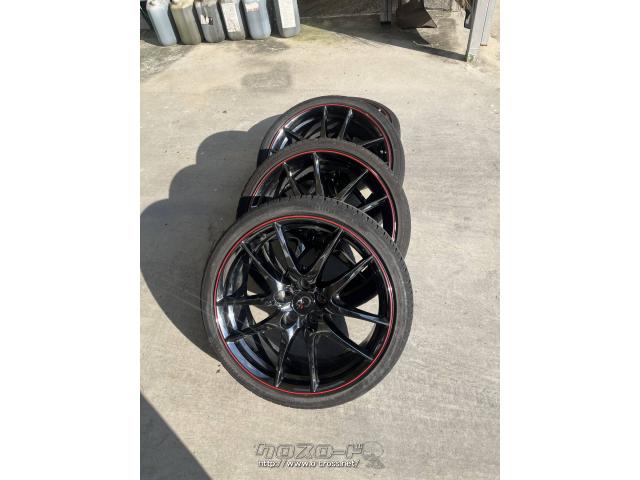 ホイール・タイヤ・19インチ 4本セット・3万円・(株)宮里自動車・ホイール225/35R19 19インチ 8J ET40 19×8J ET40 5H  114.3 タイヤ2本要交 豊見城市字翁長479-1・TEL098-840-6770までご連絡ください。 | 沖縄のカー用品・車パーツ情報 -  クロスロード