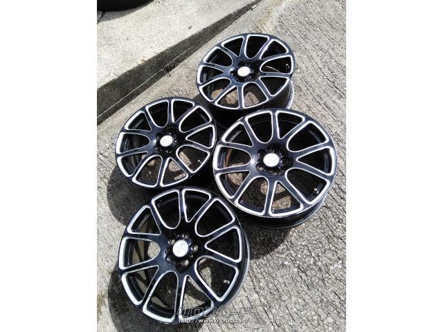 トヨタ純正！　プリウス50 17インチ PCD 100 5穴 新車外し 美品】トヨタ 50 プリウス ツーリング 純正 17in 7J +50