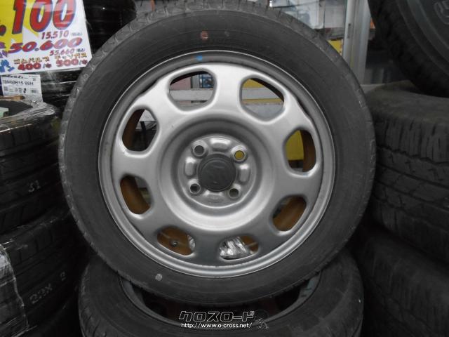 ホイール・タイヤ・15インチ ハスラー純正(スチール)・EC204 165/60R15 