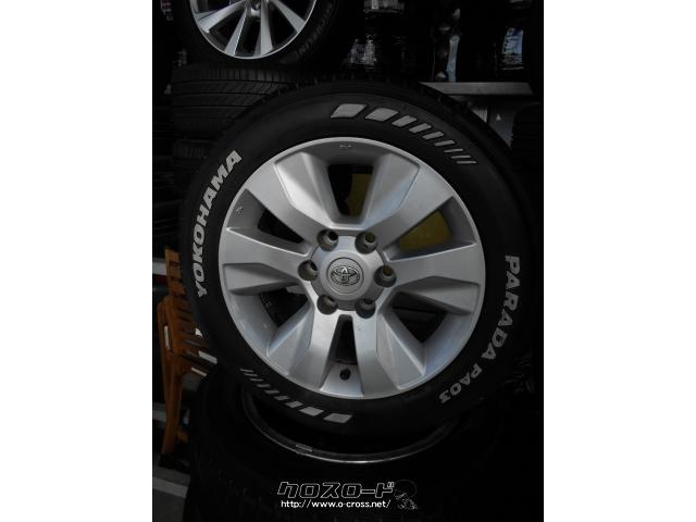 ホイール・タイヤ・17インチ プラド純正ホイル・パラダ215/60R17 4本 