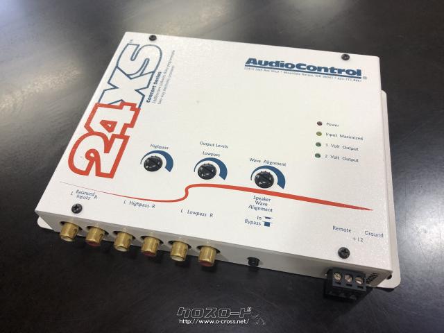 オーディオ 24xs W 2chクロスオーバー ご成約 ベイエリアシュターク 未使用 オーディオコントロール社製 2chアナログクロスオーバー 高音質 レア 店頭展示処分品 沖縄のカー用品 車パーツ情報 クロスロード