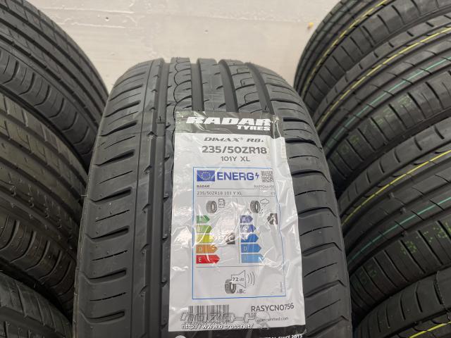 タイヤ・18インチ新品レーダー235/50R18 取付工賃込み・1.36万円・タイヤサービスLIKE・○新品○レーダー○235/50R18 1本×新品 ○取付工賃込み(バルブ交換・廃タイヤ込み)○持帰り価格あり○ホイールバランス別途1本500円 | 沖縄のカー用品・車パーツ情報 - クロスロード