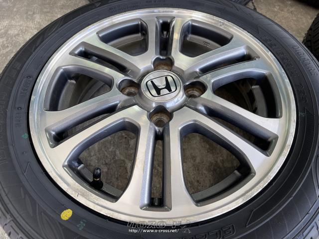 ホイール・タイヤ・14インチ中古ホンダNBOX純正アルミ4本Set新品タイヤ  