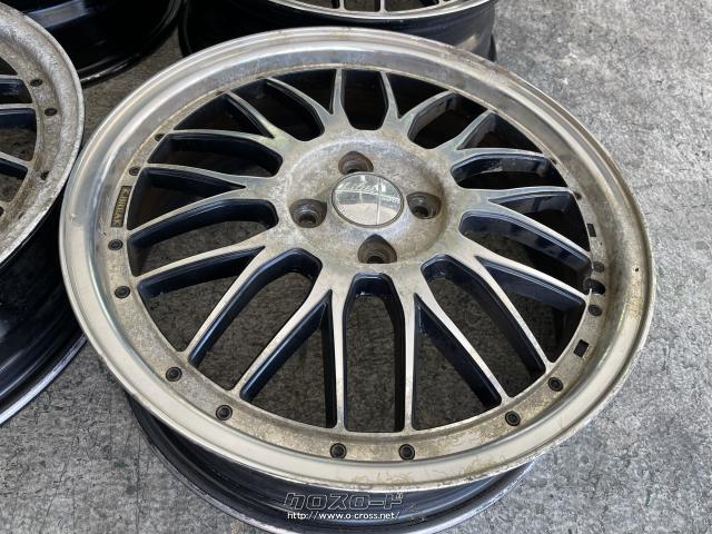 ホイール・17インチ中古希少K-BREAKメッシュアルミ4本Set k100