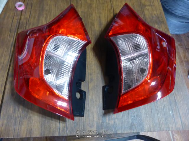 ホンダクロスロードテールランプ 赤/クリア