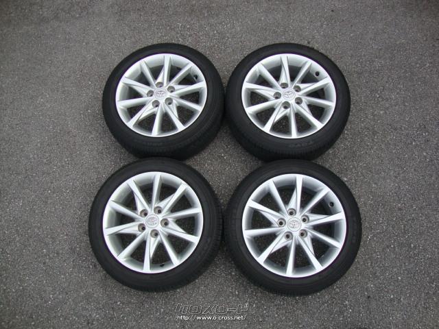 ホイール・タイヤ・プリウスα純正17インチタイヤホイール4本セット・ご  