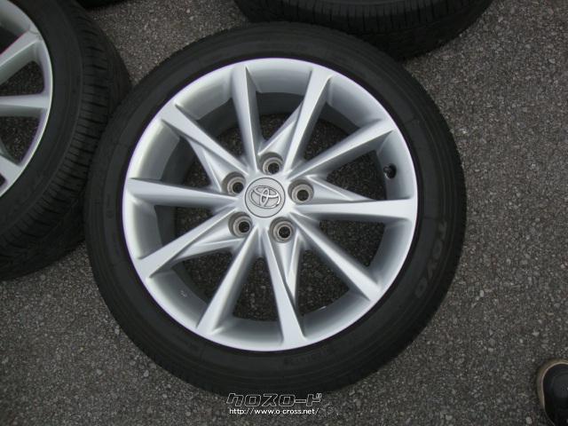 ホイール・タイヤ・プリウスα純正17インチタイヤホイール4本セット・ご  