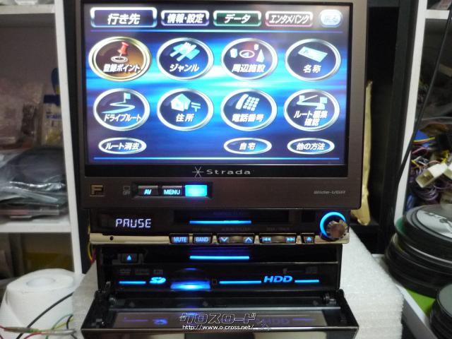 TV・カーナビ・パナソニックHDDナビ・DVD・SD・CD録音デッキ・2万円・K  