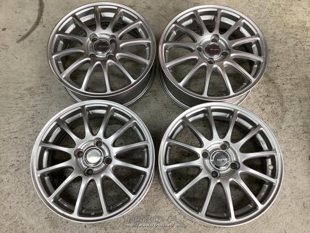 ホイール・15インチ美品ECO FORME シルバースポーク4本Set J62・ご成約  