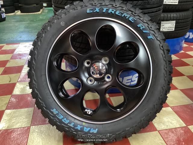 ホイール・タイヤ・15インチ新作ララパームOVAL ブラック4本Set新品 ...