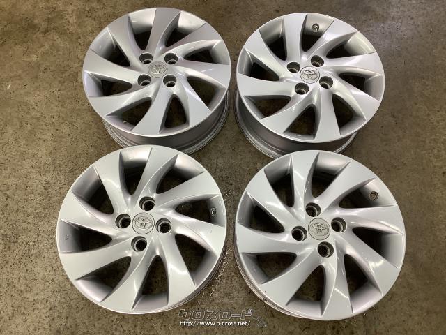 ホイール・15インチ中古トヨタbB(QNC20系)純正アルミ4本Set J32・ご  