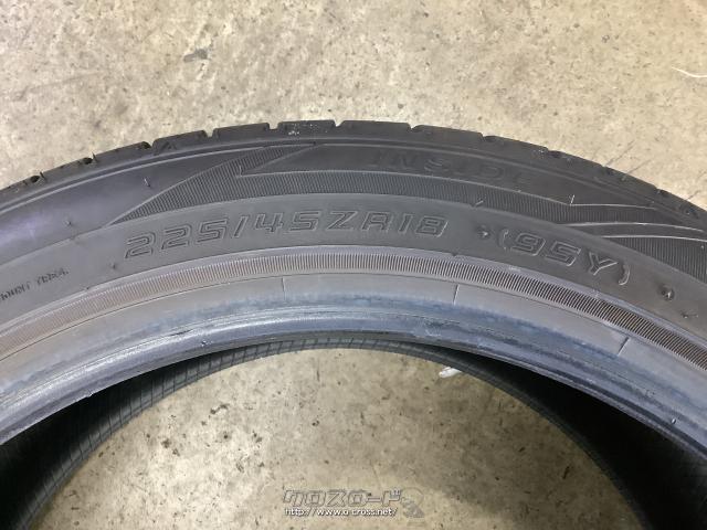 タイヤ・18インチ中古国産タイヤ2本setファルケン225/45R18取付工賃込