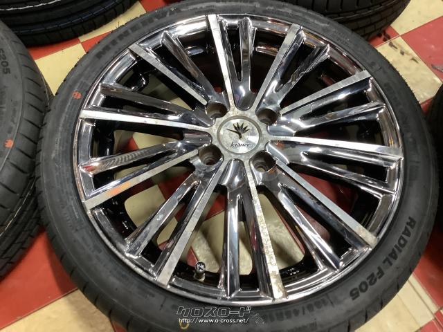 ホイール・タイヤ・16インチ中古ウェッズクレンツェアルミ4本Set k68  