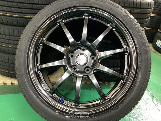ホイール・タイヤ・18インチ新品クロススピードCR10 4本Set新品国産  
