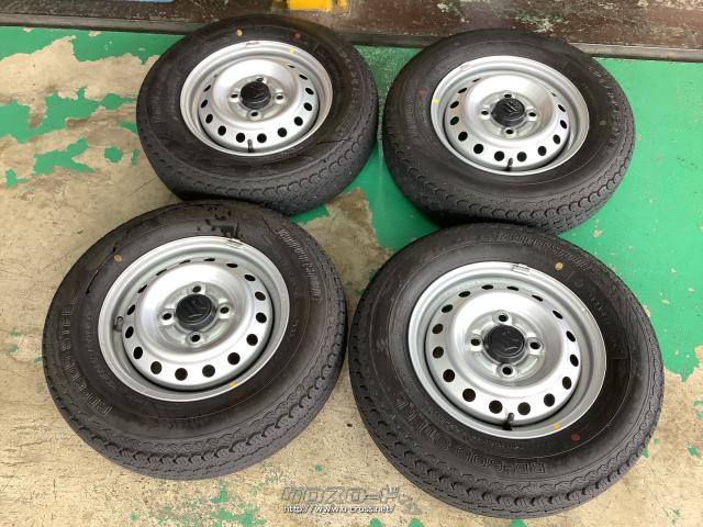 ホイール・タイヤ・12インチ美品スズキキャリィ純正ホイール4本Setバリ  