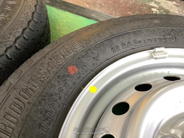 ホイール・タイヤ・12インチ美品スズキキャリィ純正ホイール4本Setバリ  