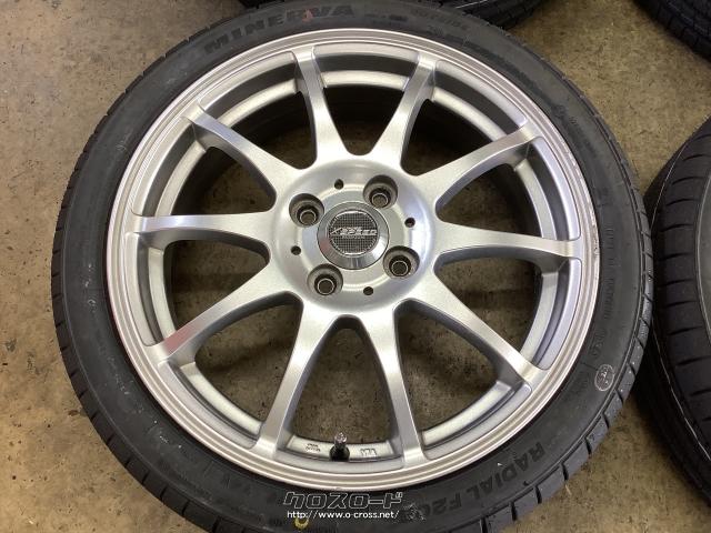 ㉔155.65.13 新品タイヤ4本と中古ホイールとナット付き - メルカリ