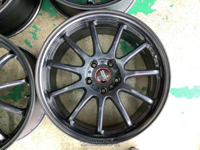 ホイール・18インチ中古WORK エモーション11R(MBK) 4本Set J74・5.28万