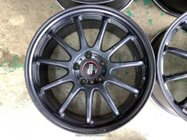 ホイール・18インチ中古WORK エモーション11R(MBK) 4本Set J74・5.28万