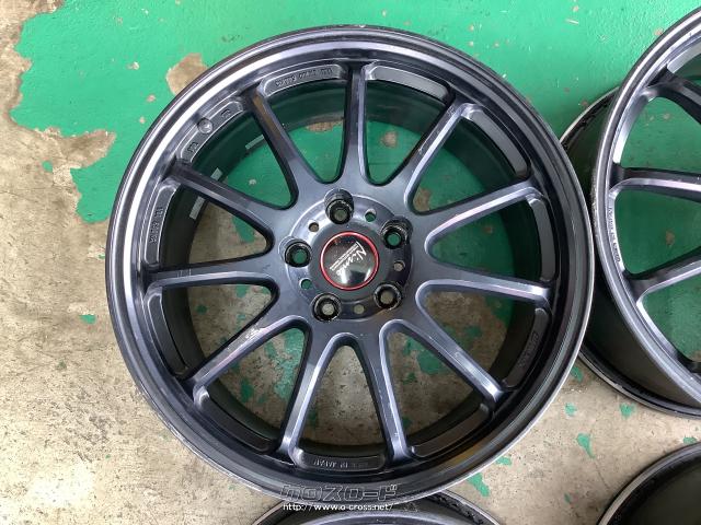 ホイール・18インチ中古WORK エモーション11R(MBK) 4本Set J74・5.28万