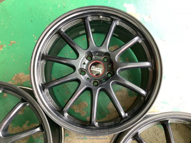 ホイール・18インチ中古WORK エモーション11R(MBK) 4本Set J74・5.28万