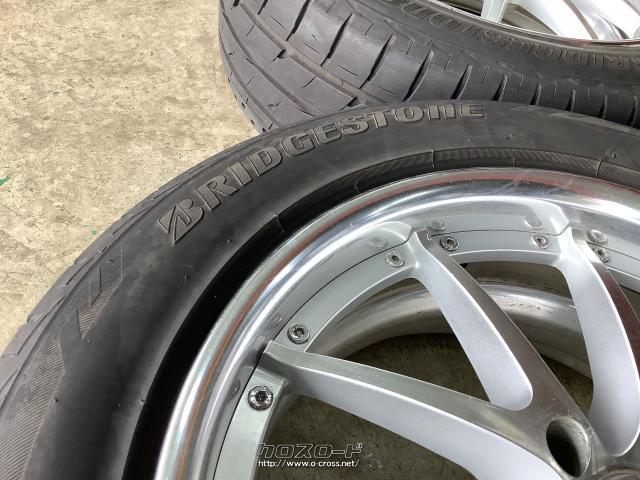 ホイール・タイヤ・18インチ中古LX ROZEST LUXURY MODE 4本set「J72