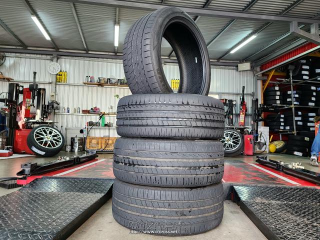 タイヤ・【中古4本Set】225/45R18 4本×6-7部取付工賃込T5・2.48万円