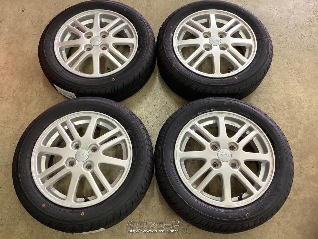 ホイール・タイヤ・14インチ中古ダイハツタント純正アルミ4本Set新品  