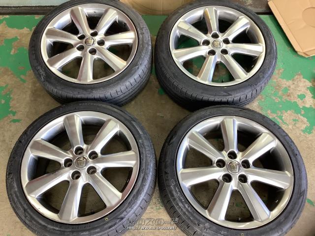 ホイール・タイヤ・18インチ中古トヨタ クラウン アスリート純正アルミ  